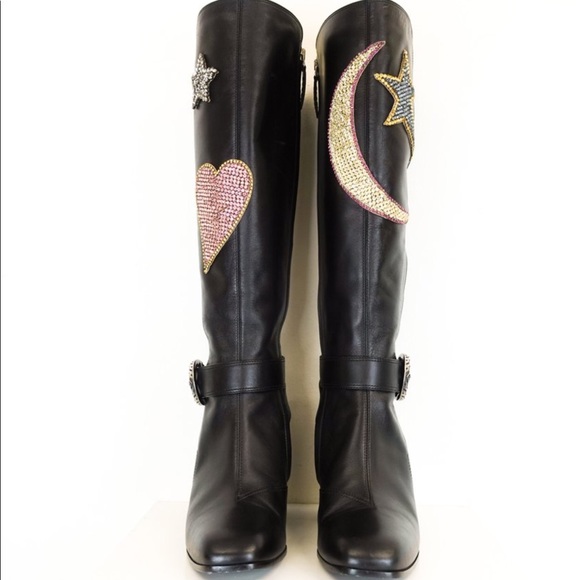 gucci star boots